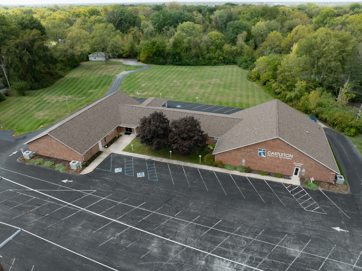 Castleton Church of the Nazarene roof completed by Locke and Ladder