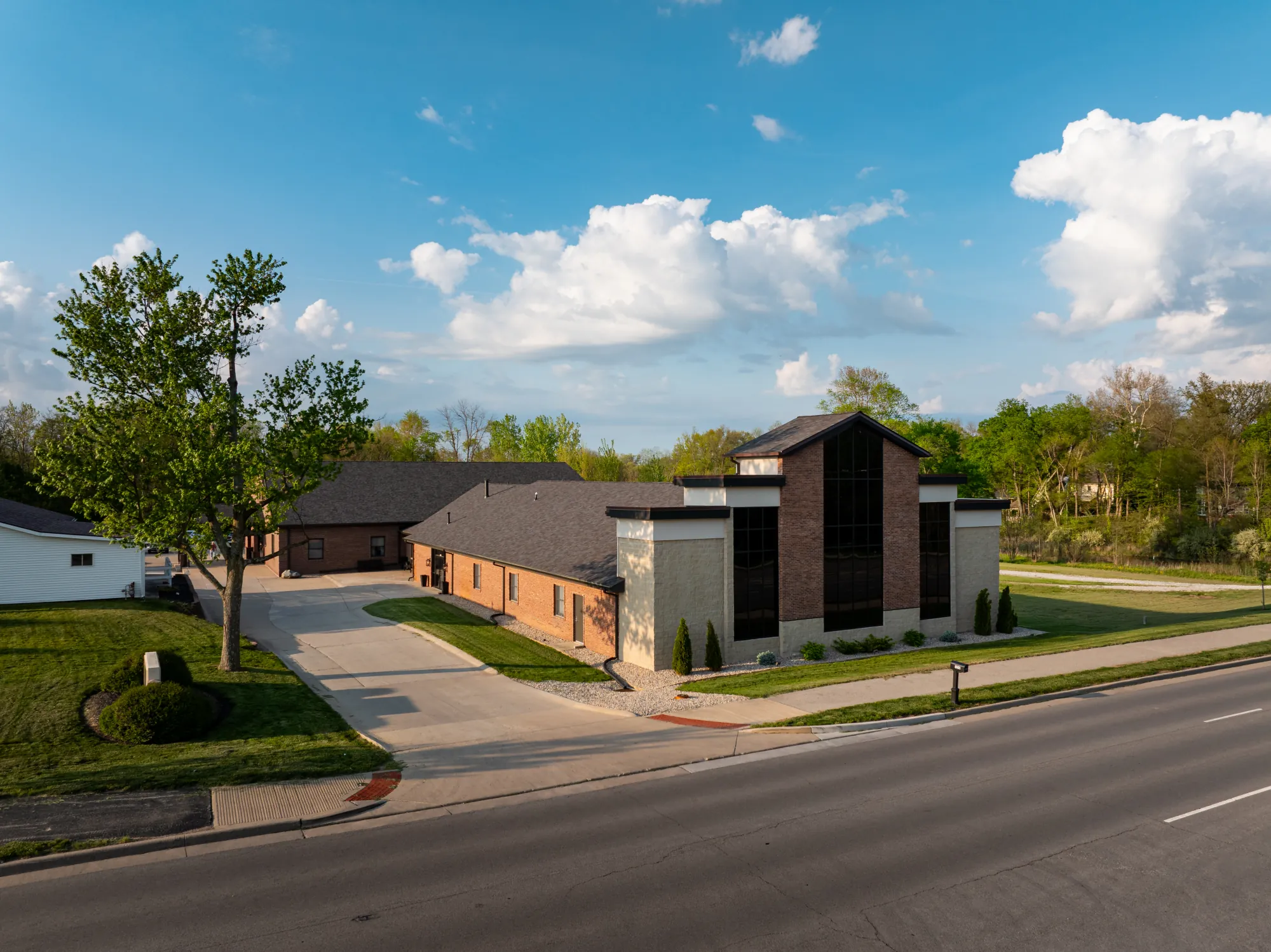 Faith Apostolic Church roof proof photo from Locke and Ladder